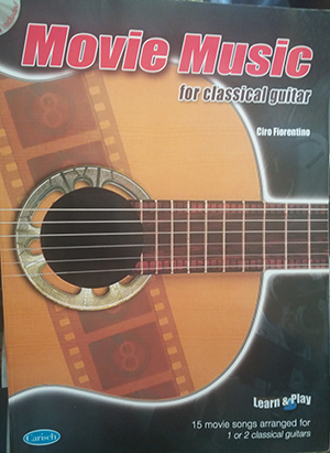 Movie Music for Classical Guitar + CD